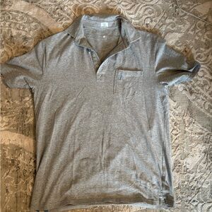 johnnie-O Gray Classic Polo Shirt